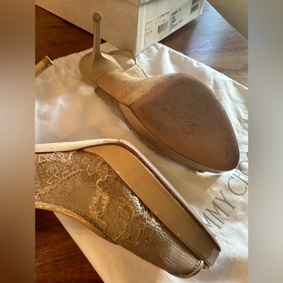 Jimmy Choo Nova Lace - nude color - Picture 9 of 12